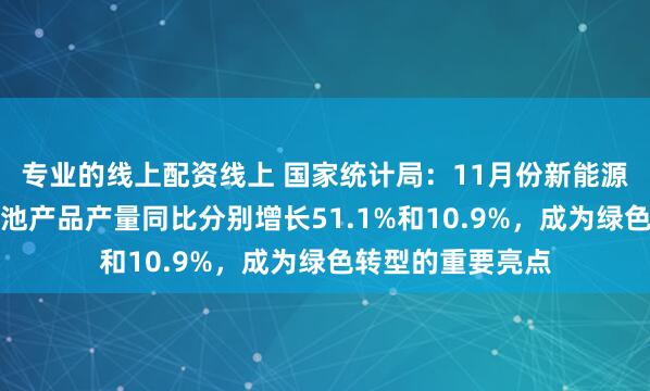 专业的线上配资线上 国家统计局：11月份新能源汽车、太阳能电池产品产量同比分别增长51.1%和10.9%，成为绿色转型的重要亮点